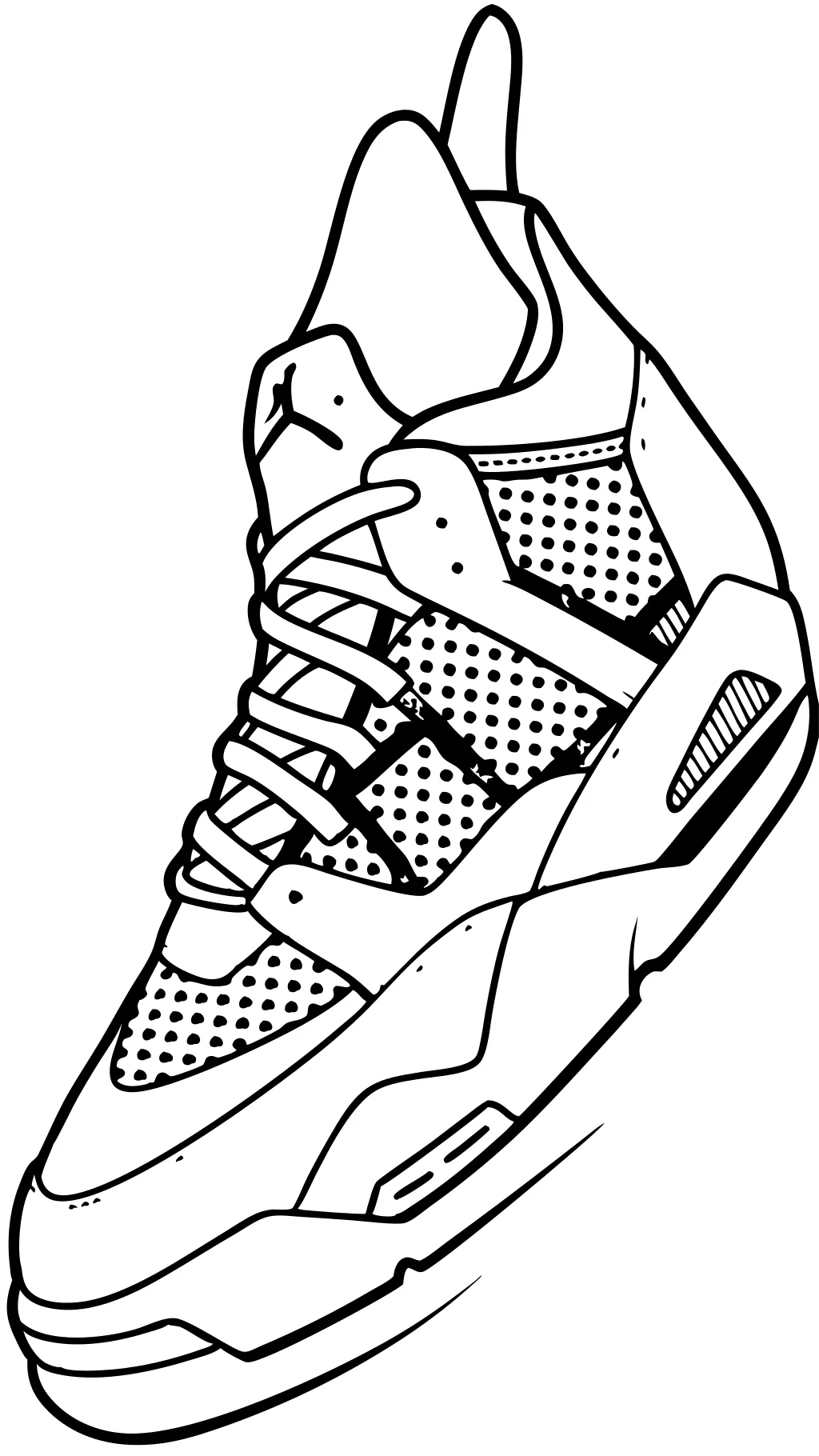 jordan 4 color pages